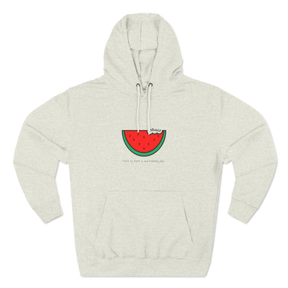 Not a Watermelon Unisex Premium Pullover Hoodie