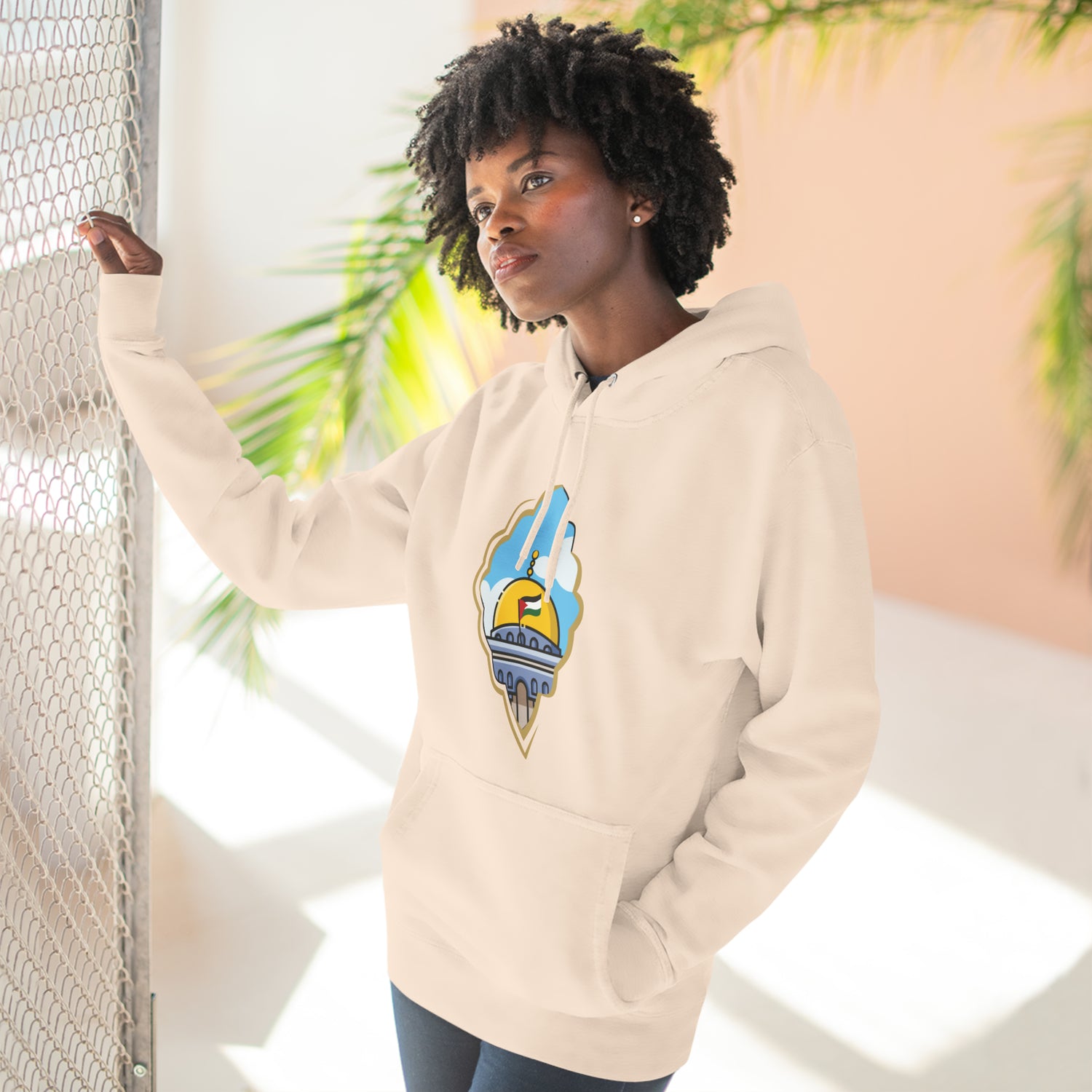 Dome of the Rock Unisex Premium Pullover Hoodie