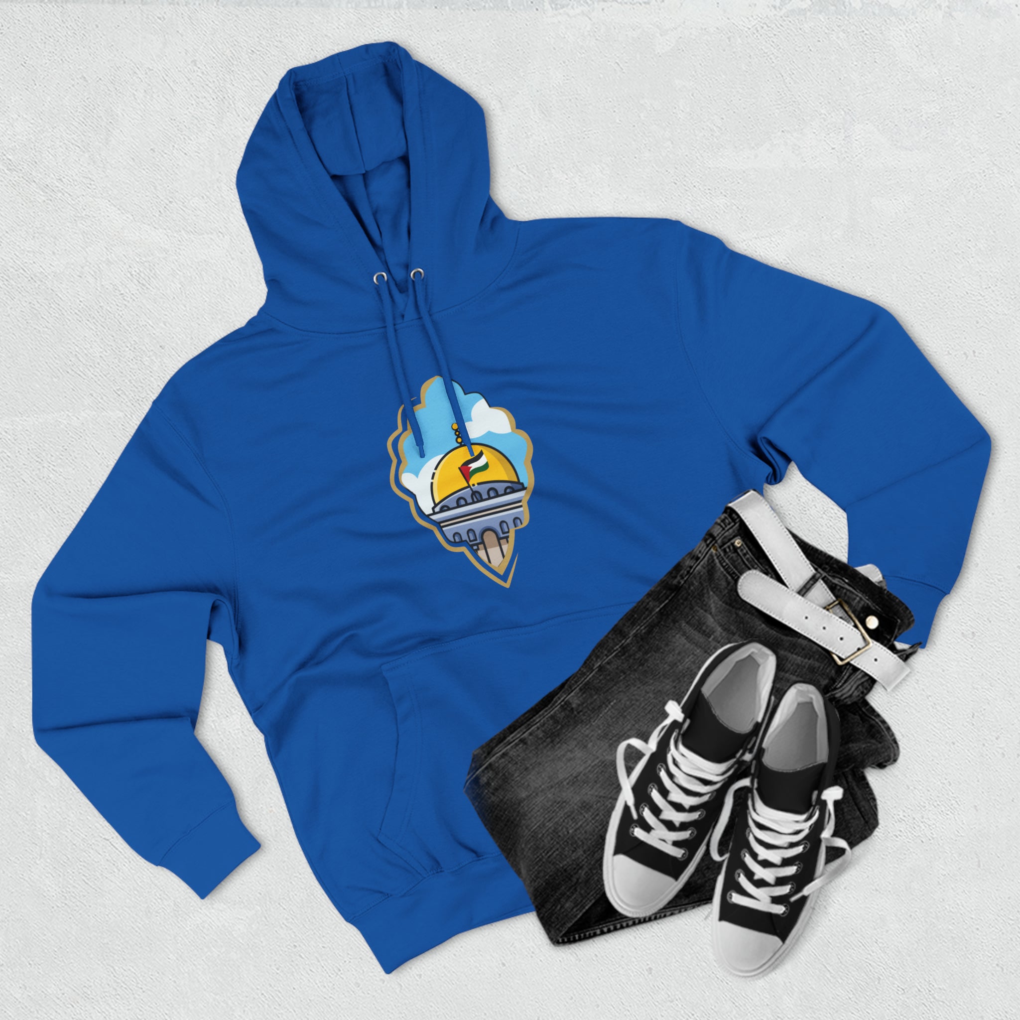 Dome of the Rock Unisex Premium Pullover Hoodie