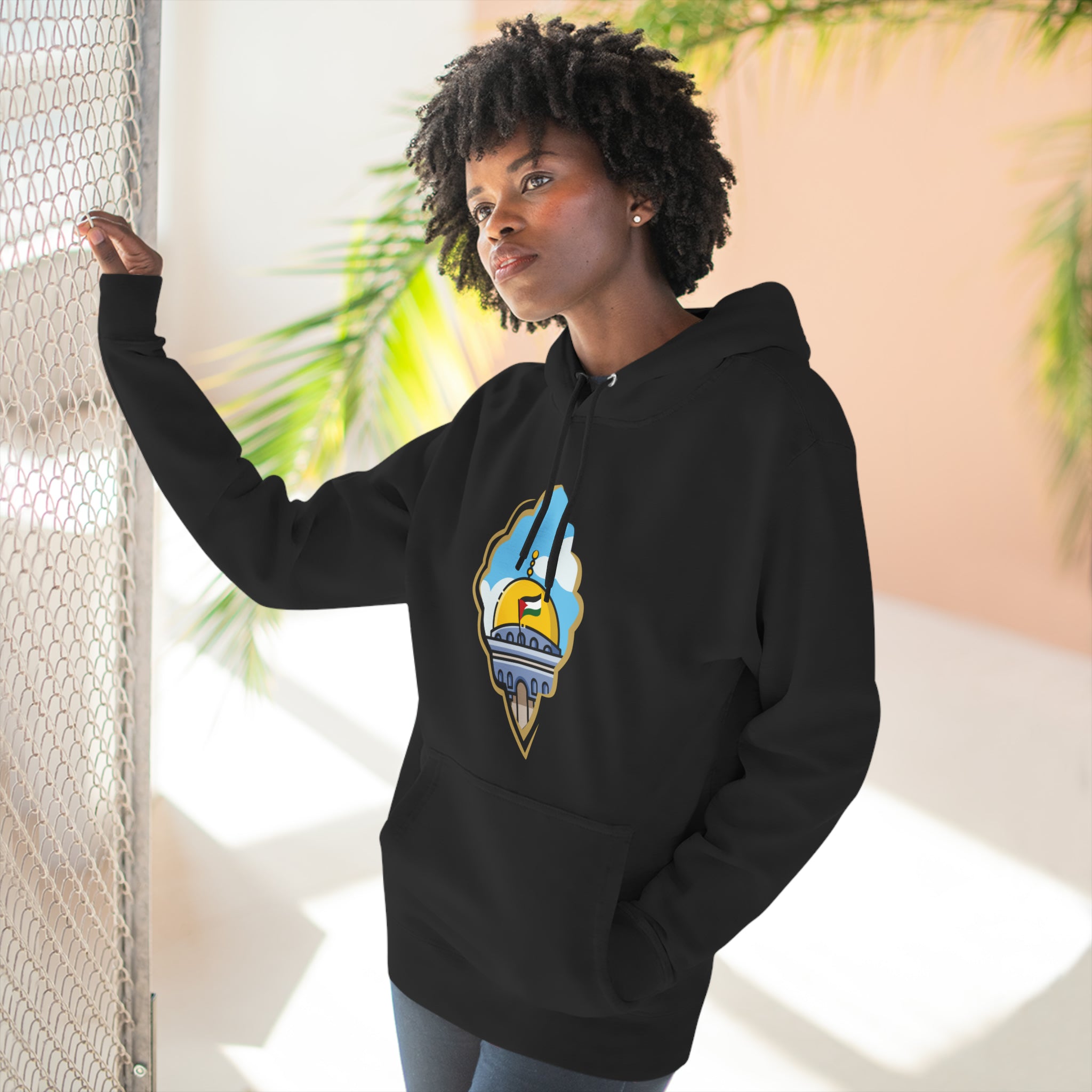 Dome of the Rock Unisex Premium Pullover Hoodie