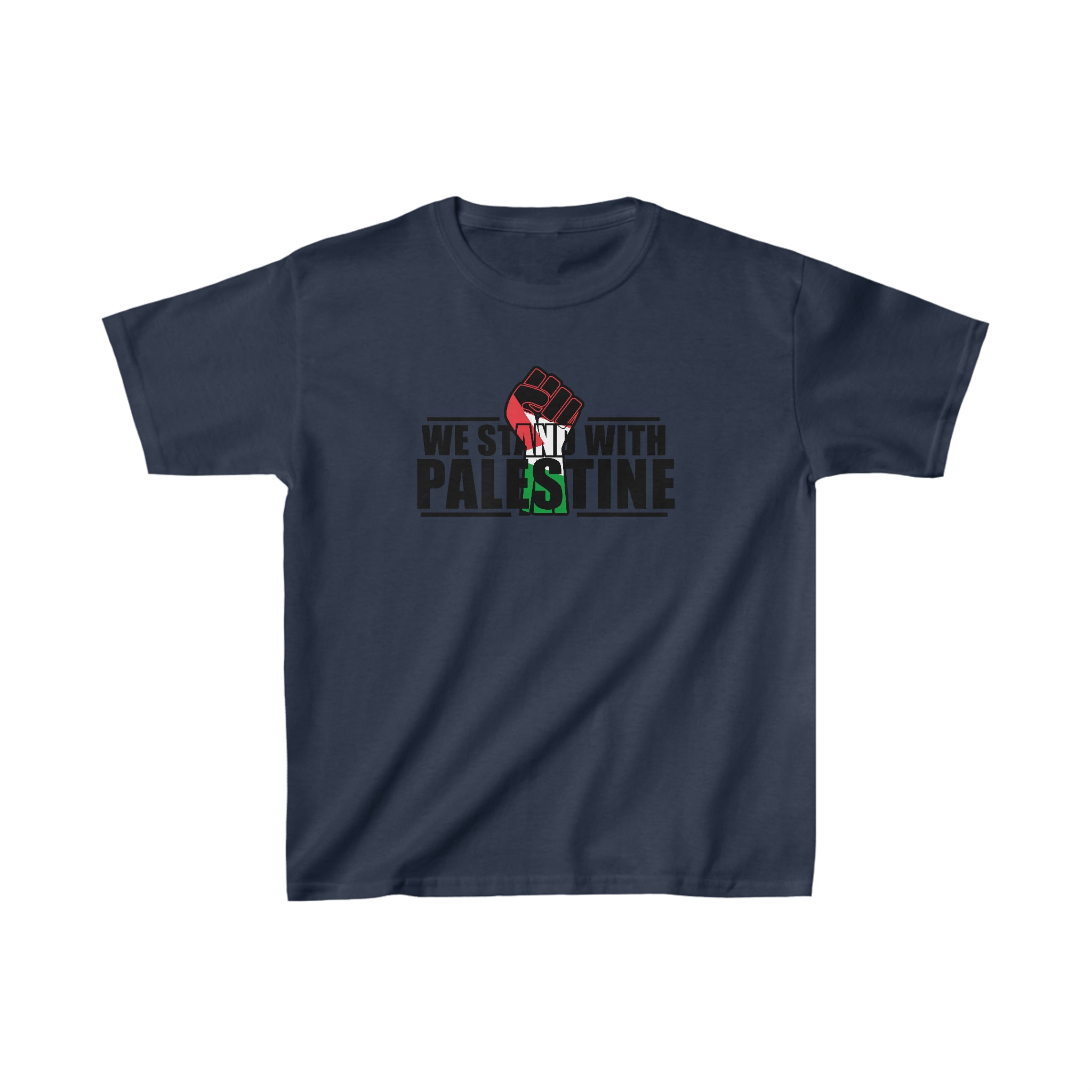 We Stand With Palestine Kids Heavy Cotton™ Tee