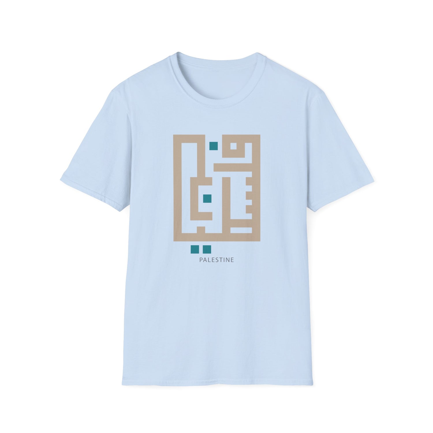 Palestine Kufic Softstyle Unisex T-Shirt