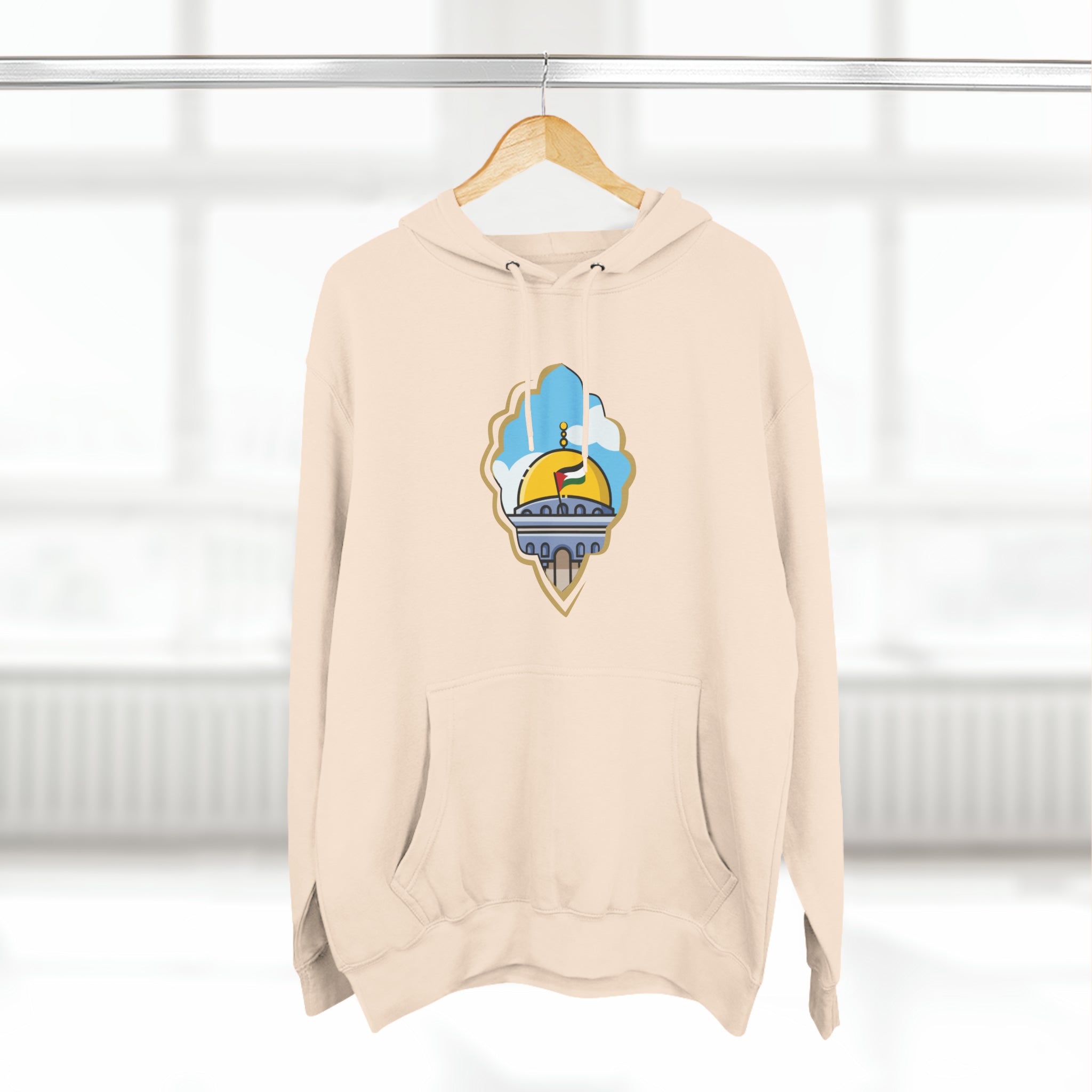 Dome of the Rock Unisex Premium Pullover Hoodie