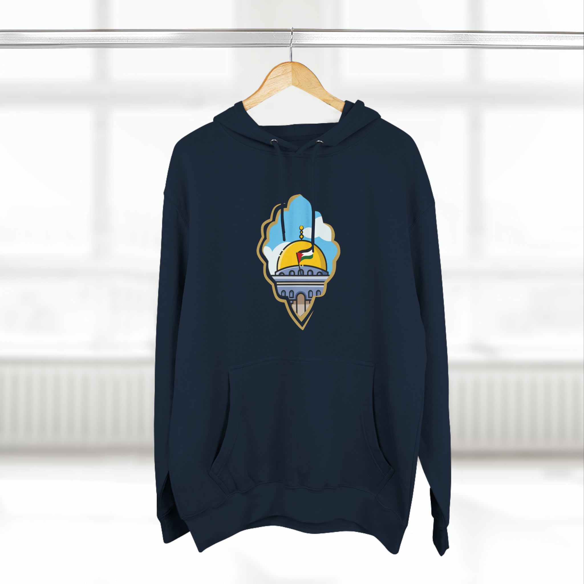 Dome of the Rock Unisex Premium Pullover Hoodie