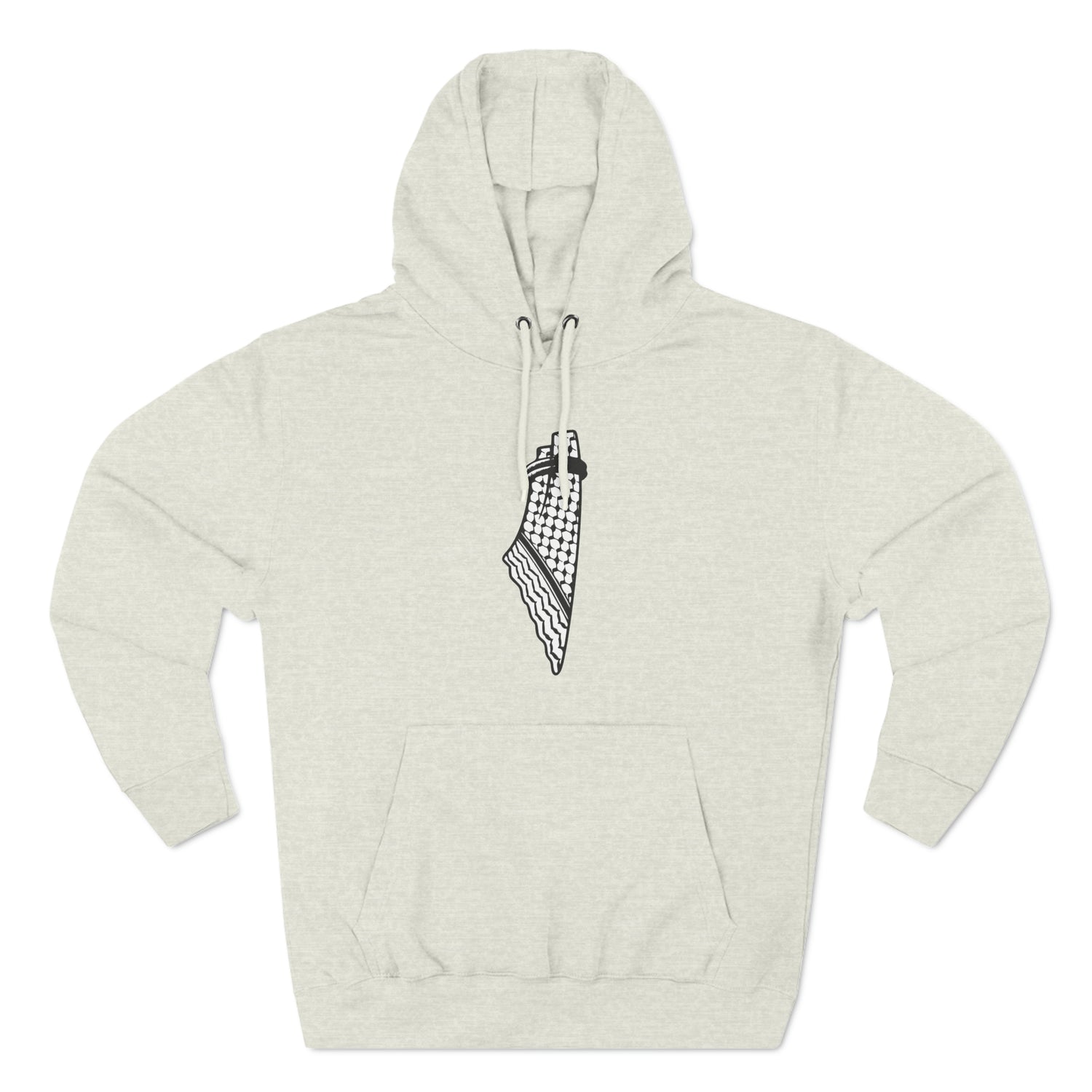 Kuffeyeh Map Unisex Premium Pullover Hoodie