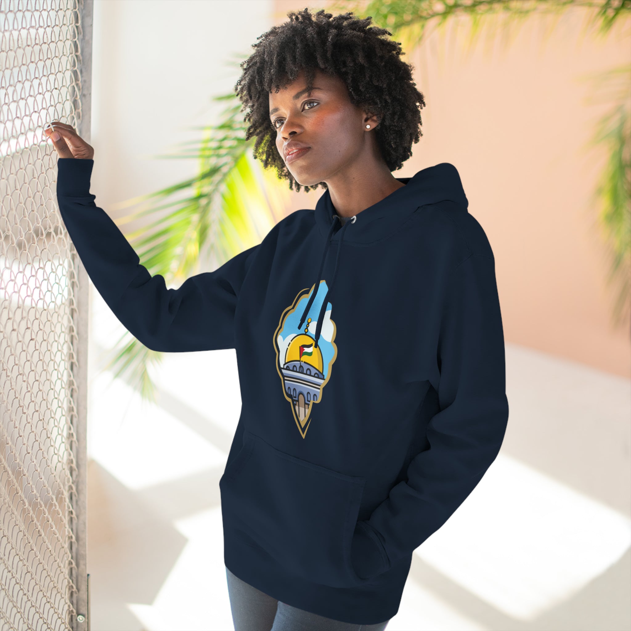 Dome of the Rock Unisex Premium Pullover Hoodie