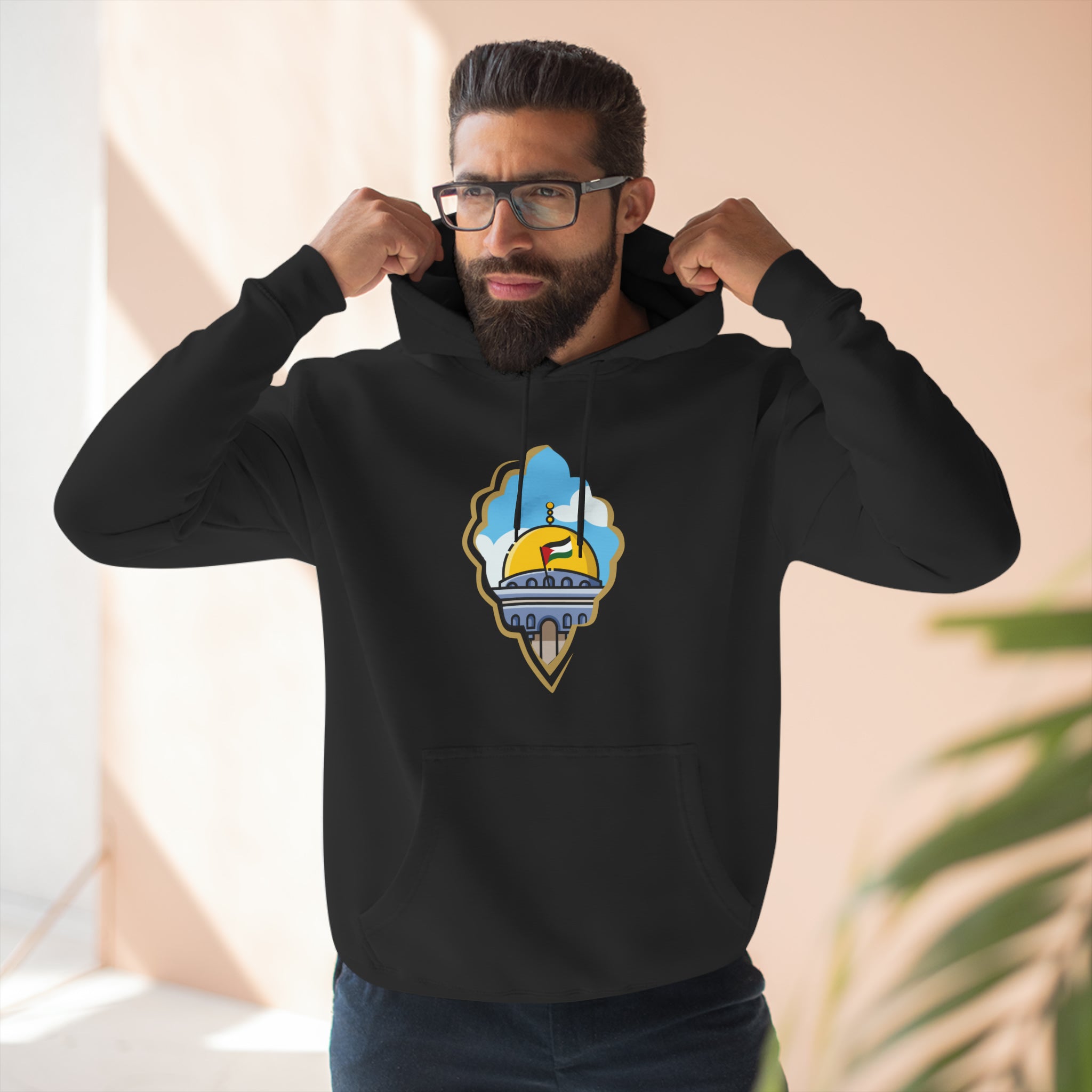 Dome of the Rock Unisex Premium Pullover Hoodie