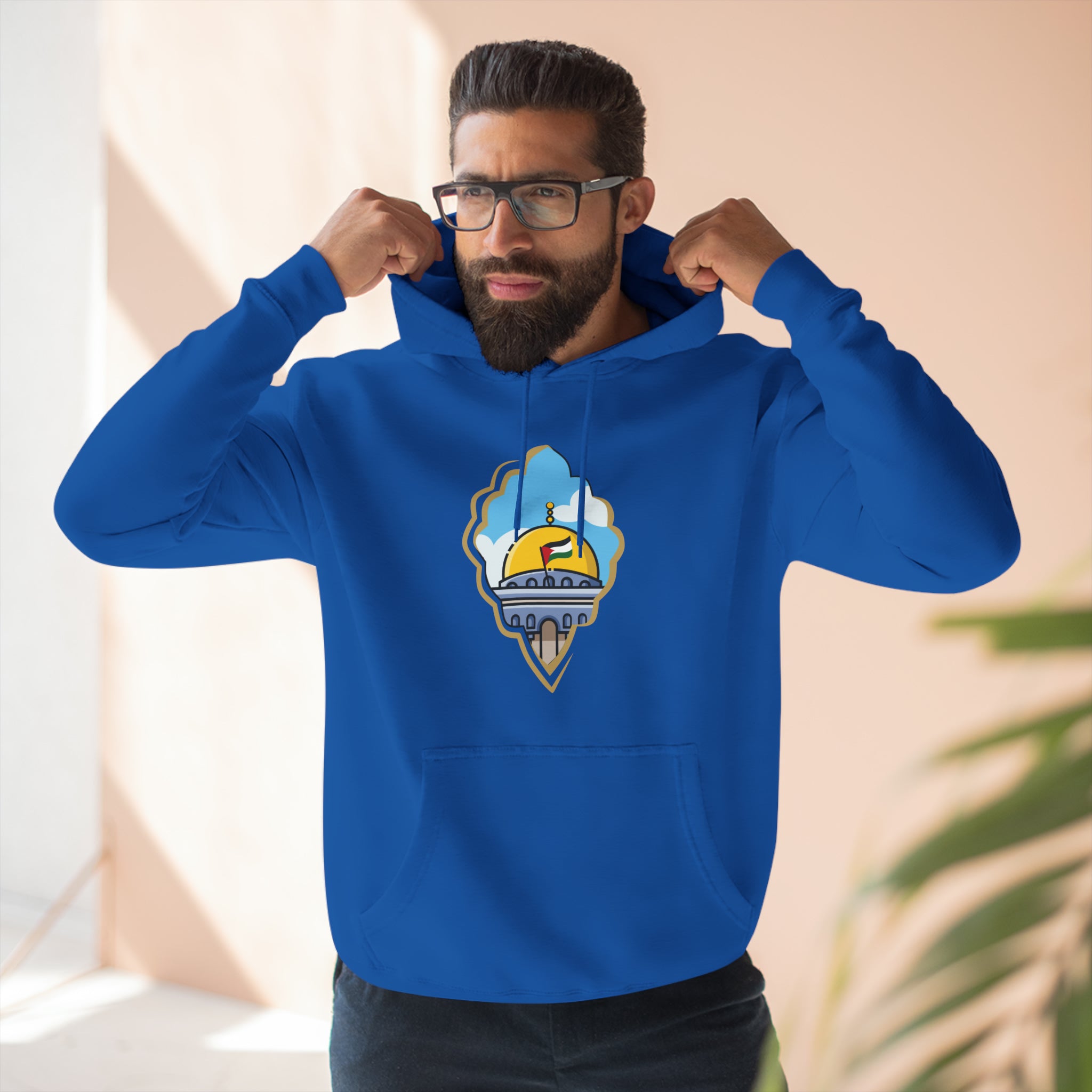 Dome of the Rock Unisex Premium Pullover Hoodie