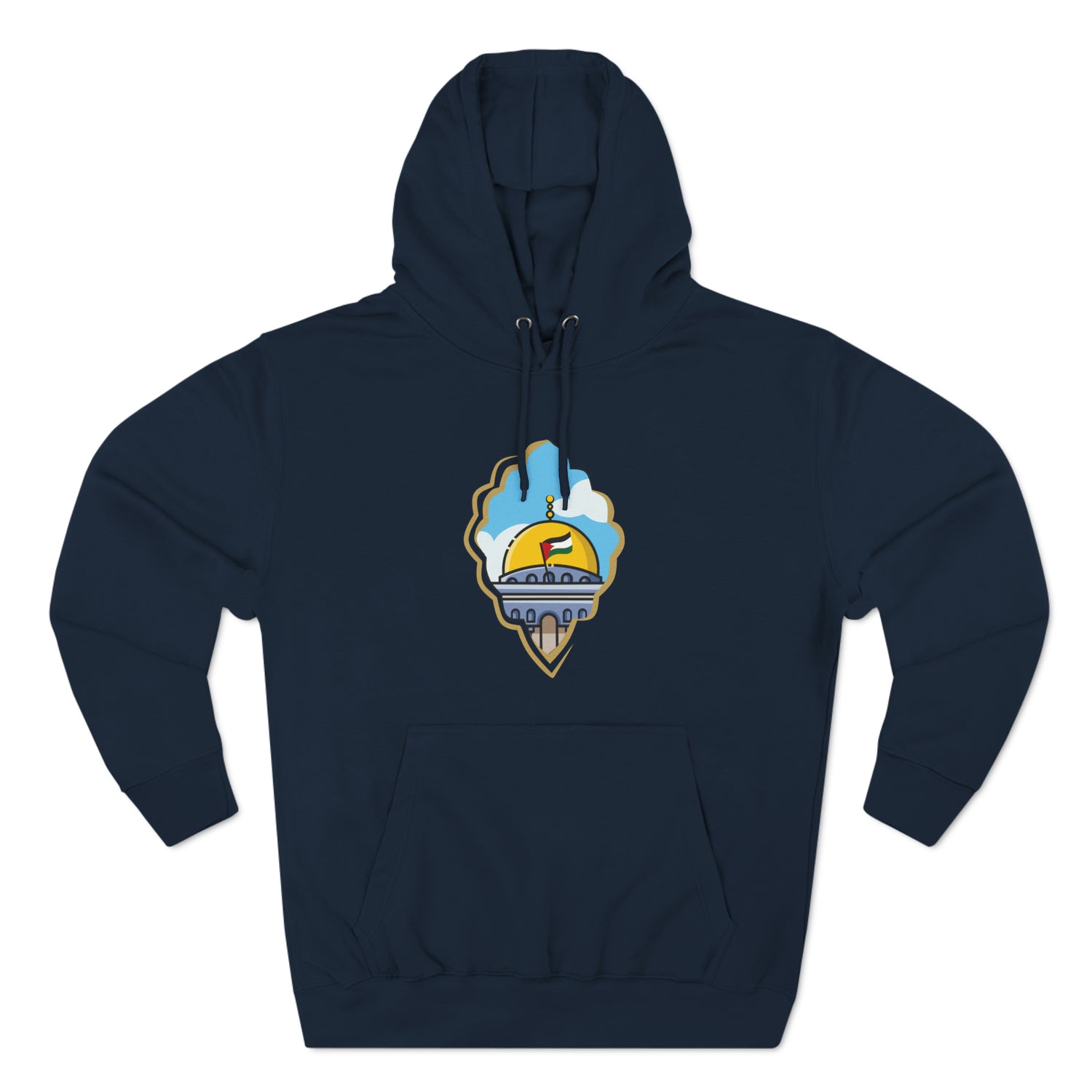 Dome of the Rock Unisex Premium Pullover Hoodie