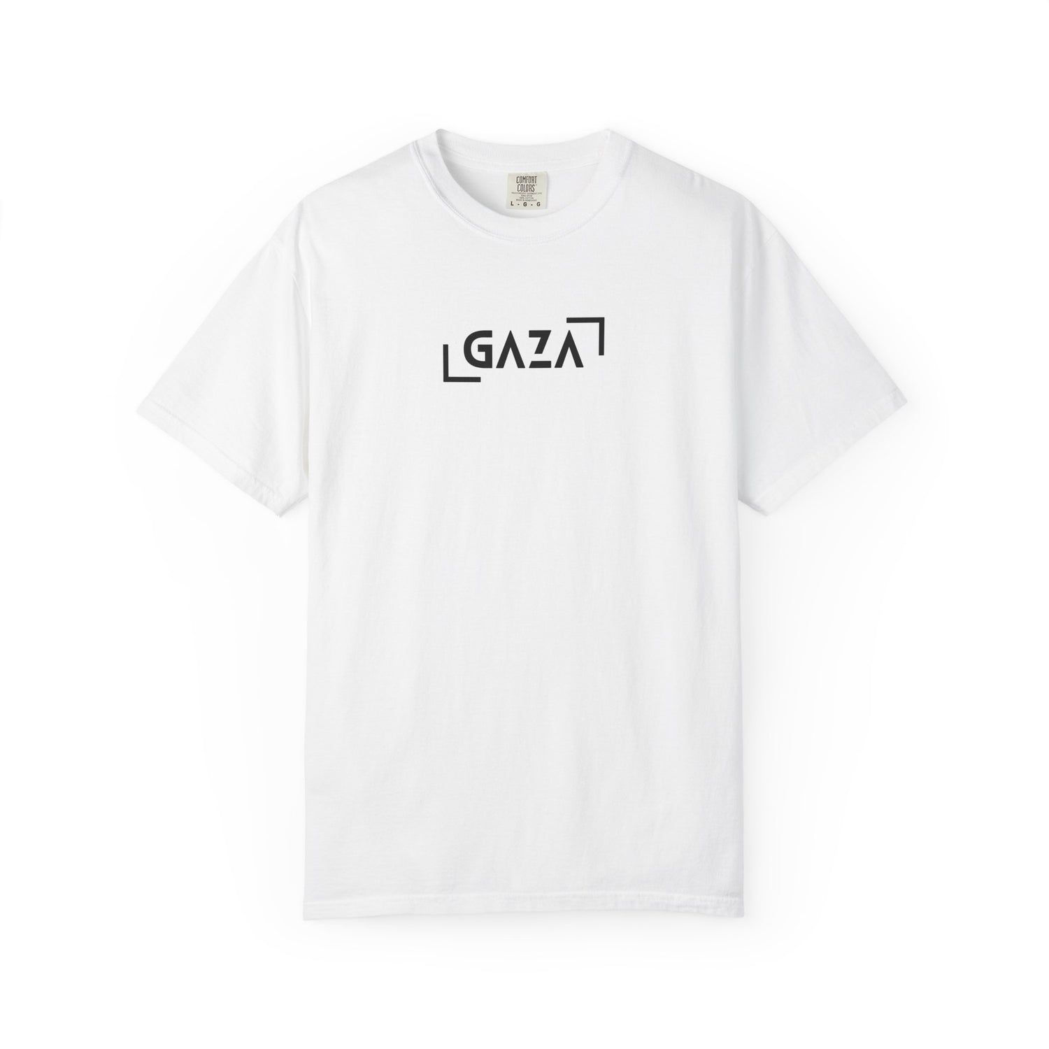 White t-shirt with &