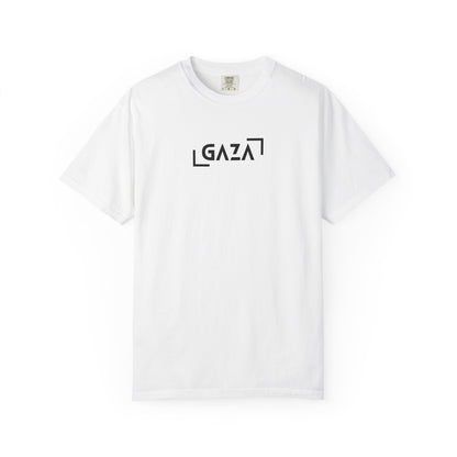 White t-shirt with &